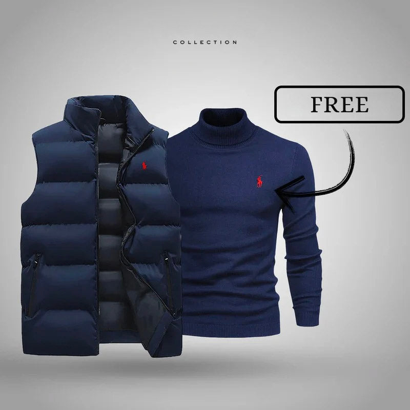 Gilet homme + pull offert