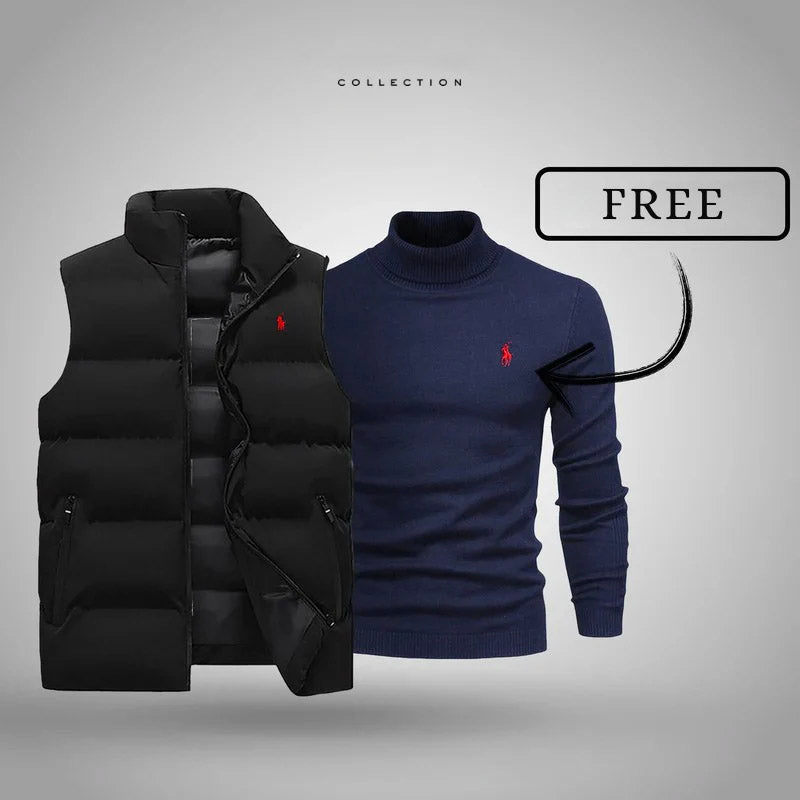Gilet homme + pull offert