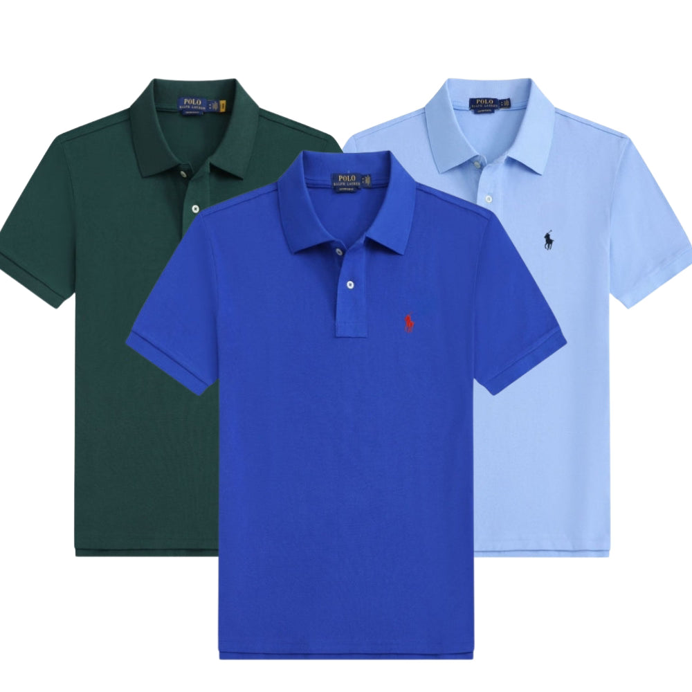 [1 kaufen, 3 erhalten] Klassisches Luxus-Poloshirt