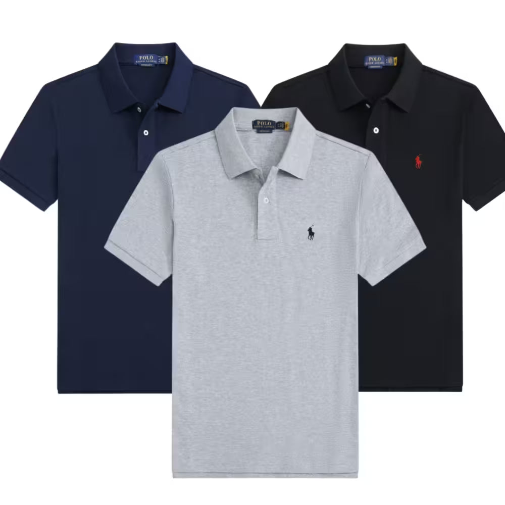 [1 kaufen, 3 erhalten] Klassisches Luxus-Poloshirt
