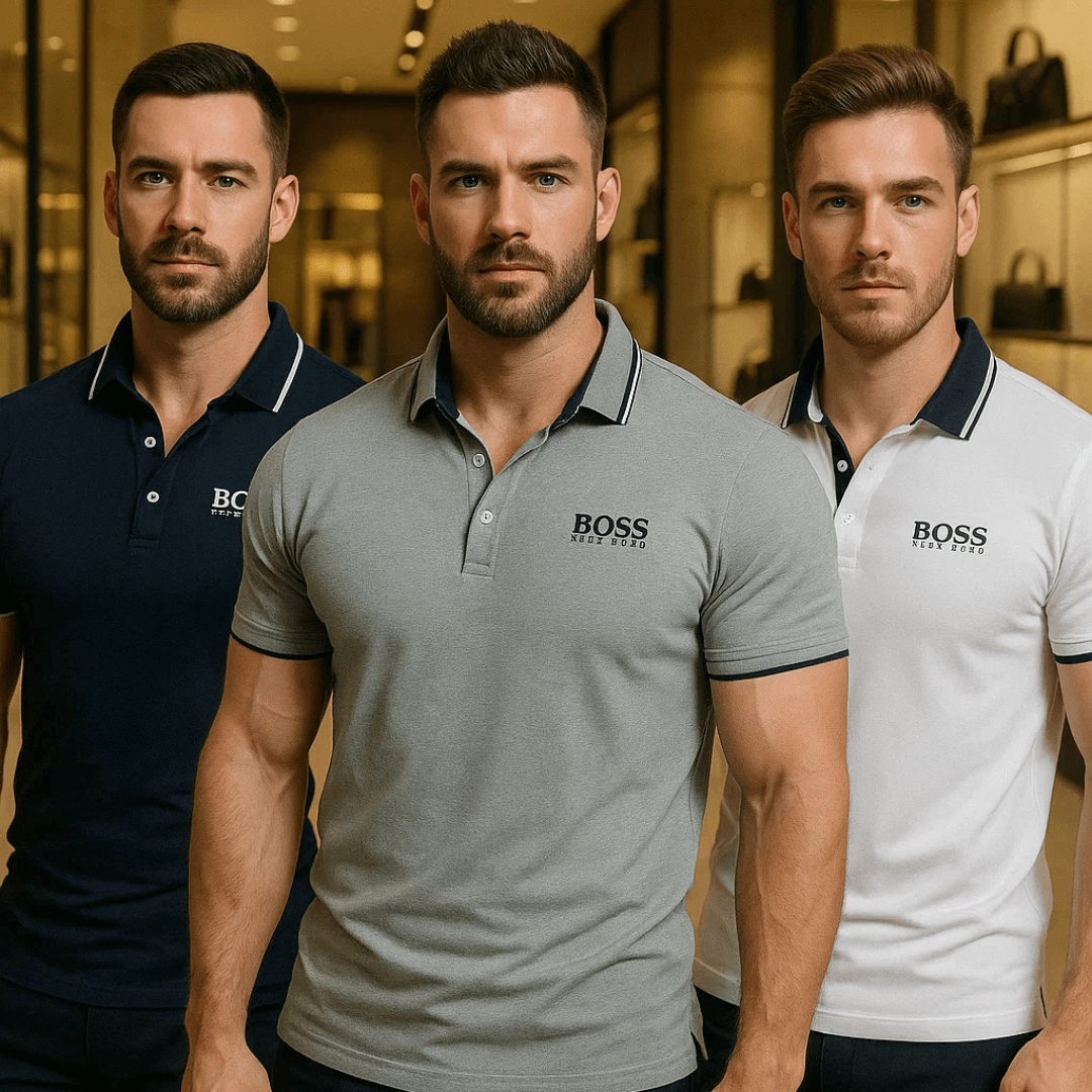 Kit Luxury Polo Collar Shirt (Buy 1, Get 3 Free)